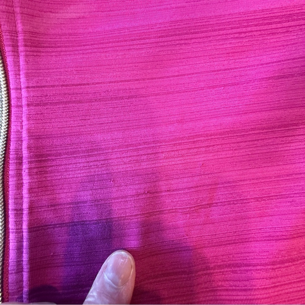 Athleta Fuchsia Zip-Up Hoodie lightweight flaw - Picture 12 of 16
